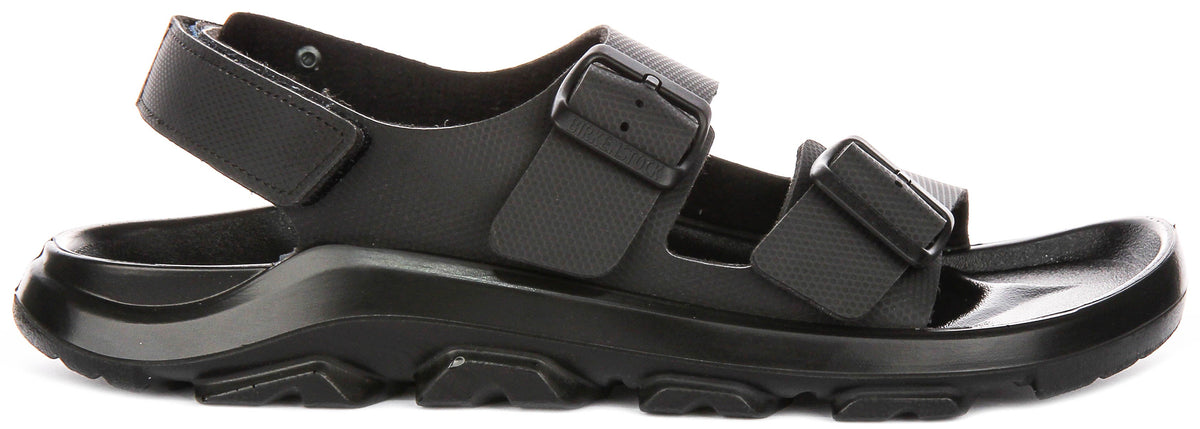 Scarpe da trekking Birkenstock Mogami Terra | pelle nera autentica da uomo - calzata regolare