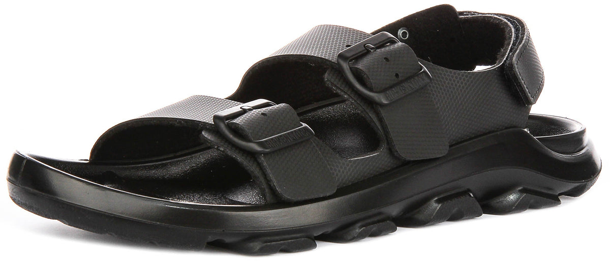Scarpe da trekking Birkenstock Mogami Terra | pelle nera autentica da uomo - calzata regolare
