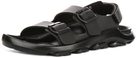 Scarpe da trekking Birkenstock Mogami Terra | pelle nera autentica da uomo - calzata regolare