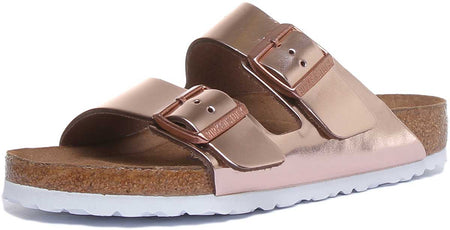 Birkenstock Arizona-sandalen | Koperkleurig Birko-Flor - zacht voetbed voor dames