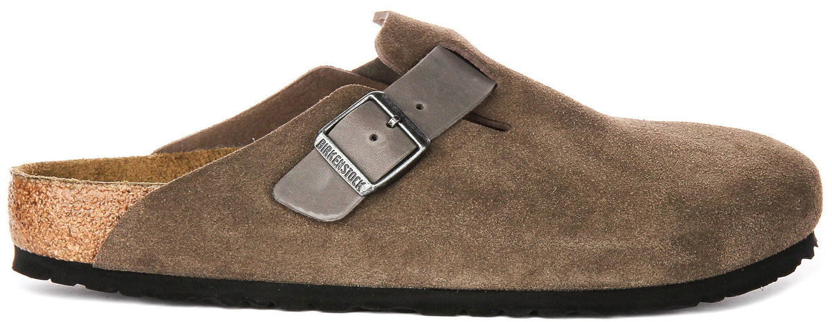Zoccoli Birkenstock Boston | Birko-Flor marrone da uomo e donna