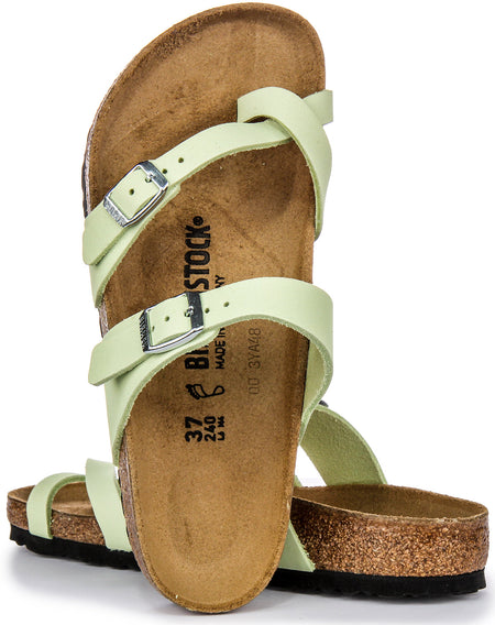 Birkenstock Mayari Sandals | Pelle nabuk color lime da donna