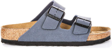 Birkenstock Arizona Sandals | Birko-Flor blu navy da bambino - vestibilità regolare