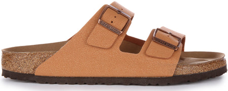 Sandales Birkenstock Arizona | Birko-Flor pêche - véganes pour hommes et femmes