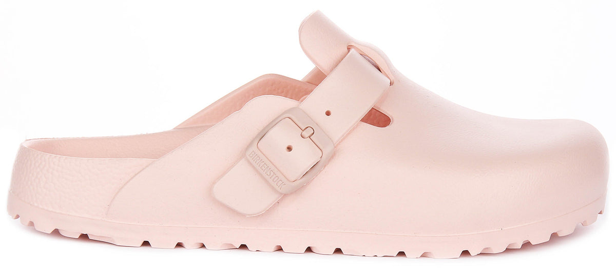 Sabots Birkenstock Boston | EVA rose pour homme et femme - coupe étroite