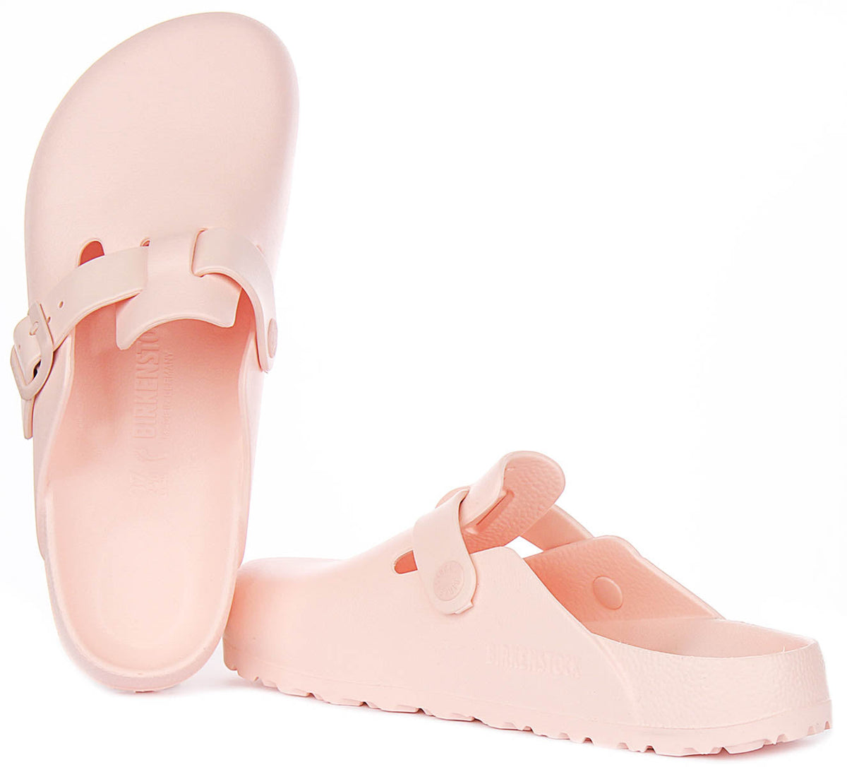 Sabots Birkenstock Boston | EVA rose pour homme et femme - coupe étroite