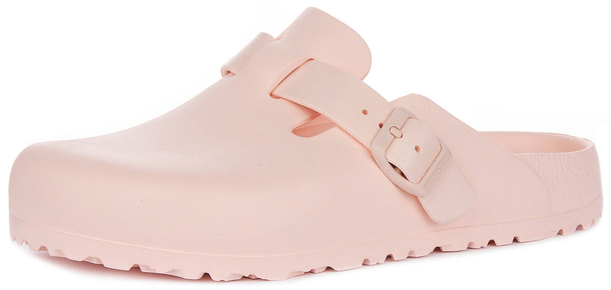 Sabots Birkenstock Boston | EVA rose pour homme et femme - coupe étroite