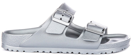 Sandali Birkenstock Arizona | EVA argentata da uomo e donna - calzata stretta
