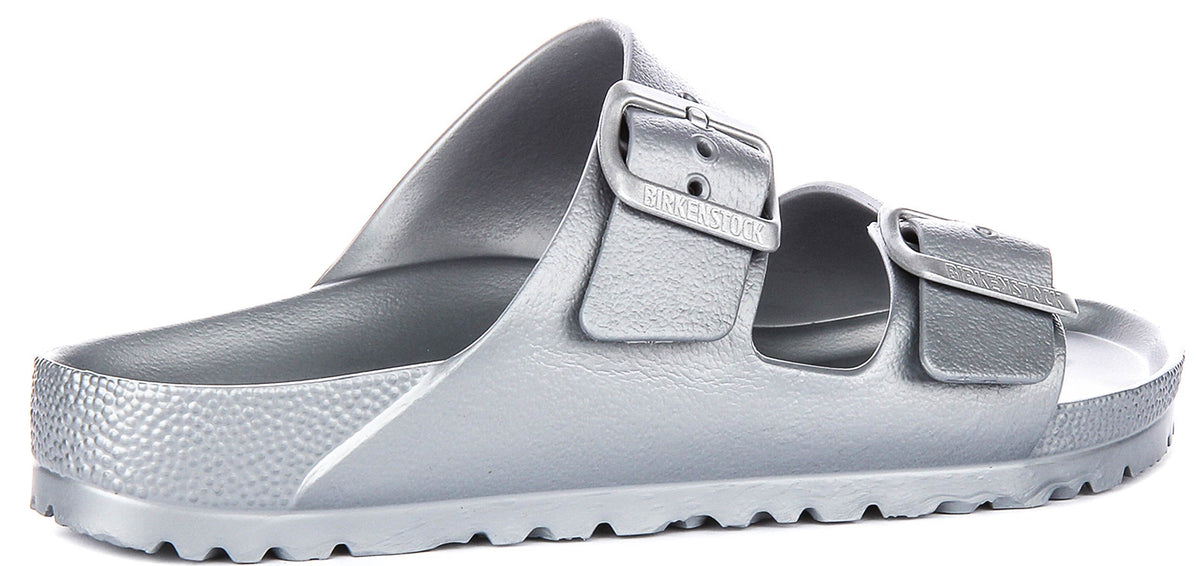 Sandali Birkenstock Arizona | EVA argentata da uomo e donna - calzata stretta