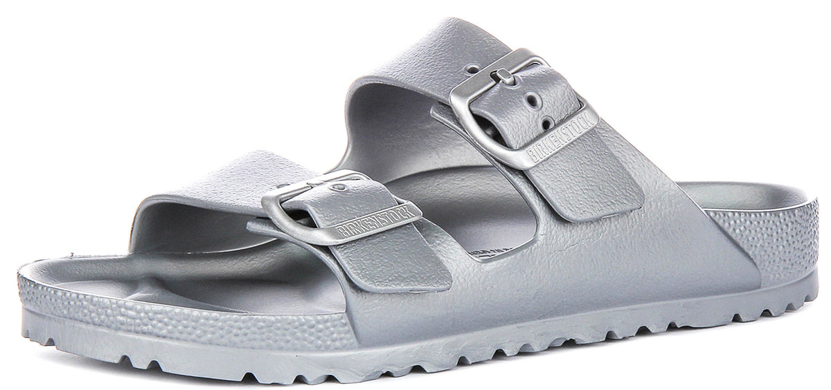 Sandali Birkenstock Arizona | EVA argentata da uomo e donna - calzata stretta