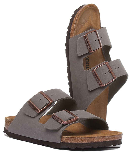 Sandales Birkenstock Arizona | Birko-Flor pierre pour femmes