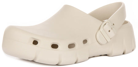 Zoccoli Birkenstock Birki Flow | EVA color pietra da uomo e donna - calzata regolare