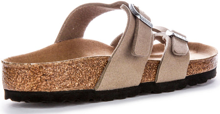 Birkenstock Mayari Sandals | Birko-Flor color tortora - adatto ai vegani da uomo e donna