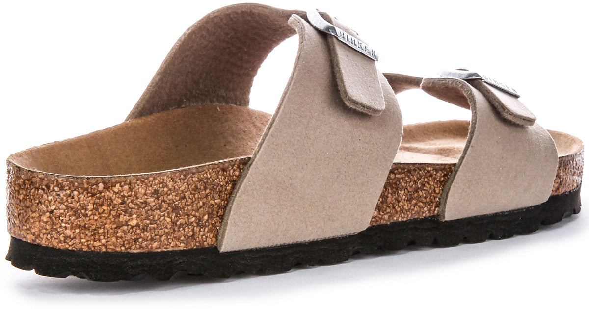 Birkenstock Sydney-träskor | Taupefärgad Birko-Flor – vegananpassade för kvinnor