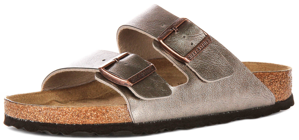 Sandali Birkenstock Arizona | Birko-Flor color talpa per donna - calzata regolare