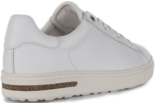 Zapatillas Birkenstock Bend Low | Material de empeine característico de Birkenstock blanco para hombres y mujeres - Ajuste regular